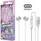 Audífono Con Cable Tipo/C  RM-512A Silver Remax - Miniatura 3