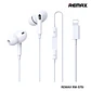 Audífono con Cable RM-570I Lightning White REMAX  - Miniatura 1