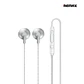 Audífono con cable lightning rm-711i metal silver Remax  - Miniatura 1