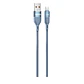 Cable Data Lyoncal 2.4A USB  a Micro Fast Charging RC-C135 Blue REMAX  - Miniatura 1