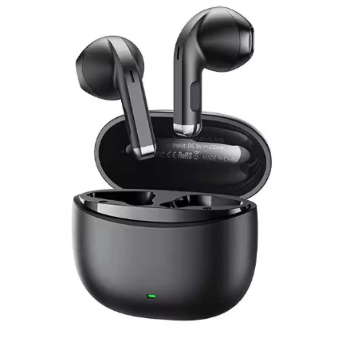 Auriculares Inalámbricos Estéreo con Bluetooth 5,4 Negros W26 1