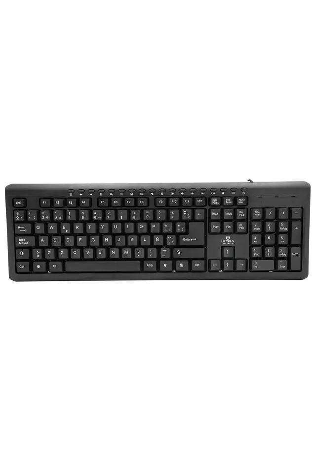 TECLADO USB MULTIMEDIA UT-K110U ULTRA 1