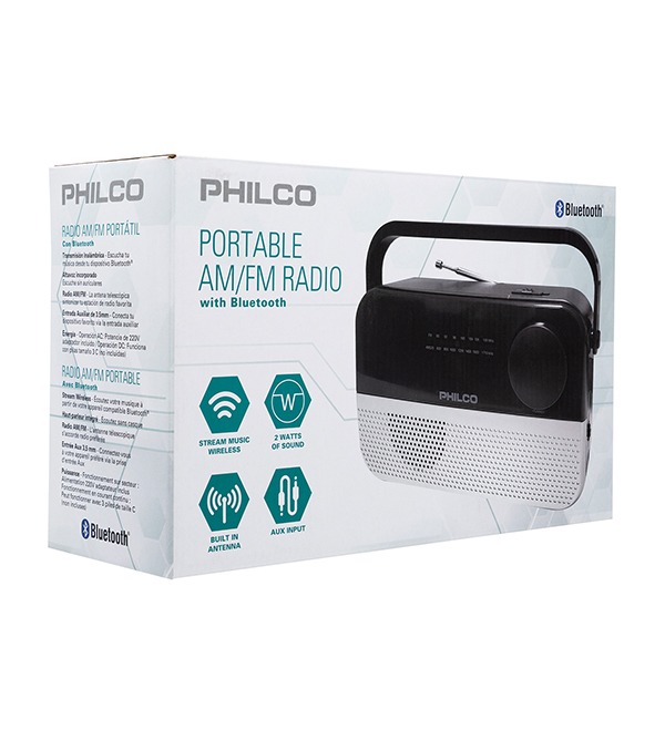 RADIO PORTATIL PJR2200 BT AM FM  PHILCO 3