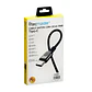 CABLE DE DATOS CON CICLO RGB 1.2MTS USB C  200526 TECMASTER - Miniatura 1