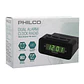 RADIO RELOJ 1006 GR PANTALLA LED  0,6 PHILCO - Miniatura 1