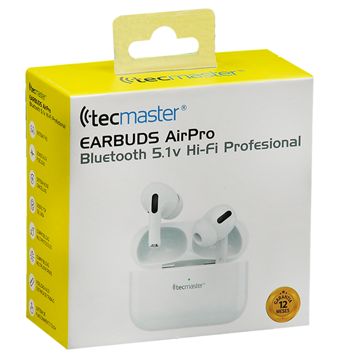 AUDIFONO BLUETOOTH 5.0VHI-FI AIRPRO TM300512 TECMASTER 1