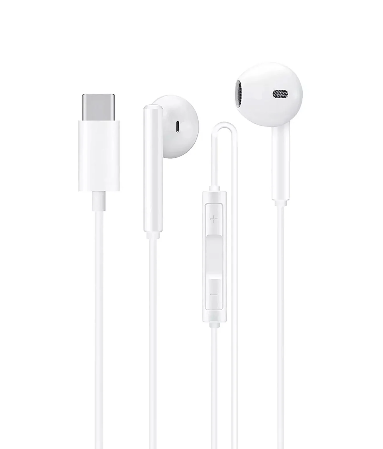 AUDIFONO MANOS LIBRES HI-FI TIPO C BLANCO TM-300516 TECMASTER 1