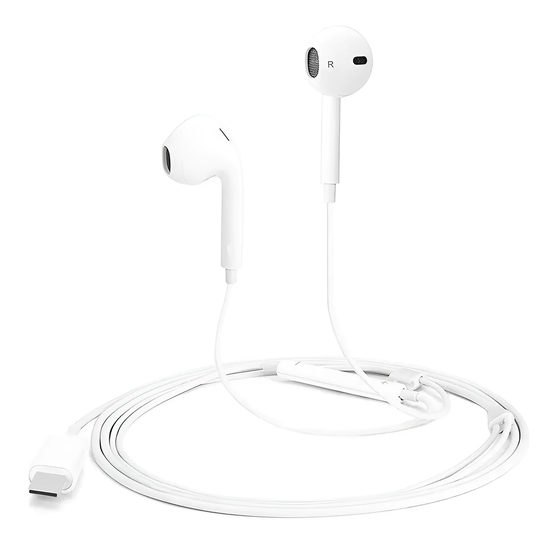 AUDIFONO MANOS LIBRES HI-FI TIPO C BLANCO TM-300516 TECMASTER 2