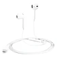 AUDIFONO MANOS LIBRES HI-FI TIPO C BLANCO TM-300516 TECMASTER - Miniatura 2