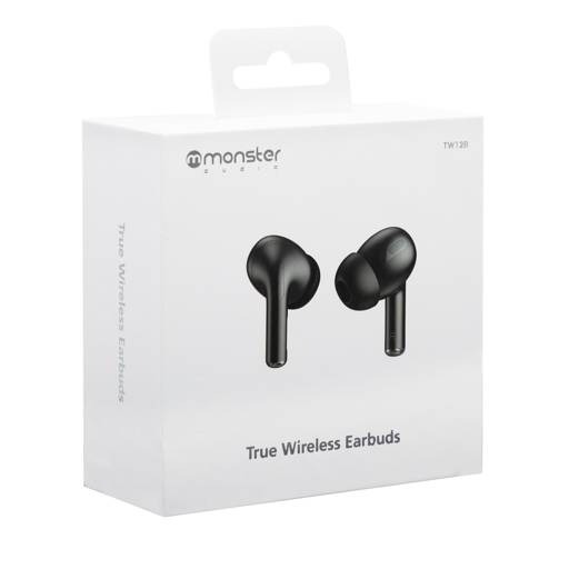 AUDIFONO WIRELESS TW10B TRUE BLACK MONSTER 2