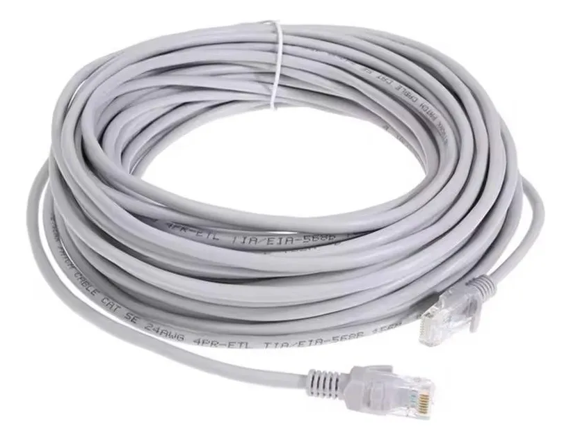 CABLE RED CAT6 25 MTS GRAY ULINK 1