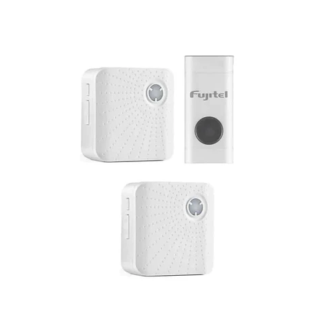 Timbre Inalámbrico Doble 180 m Fujitel FUJTI288R2B 