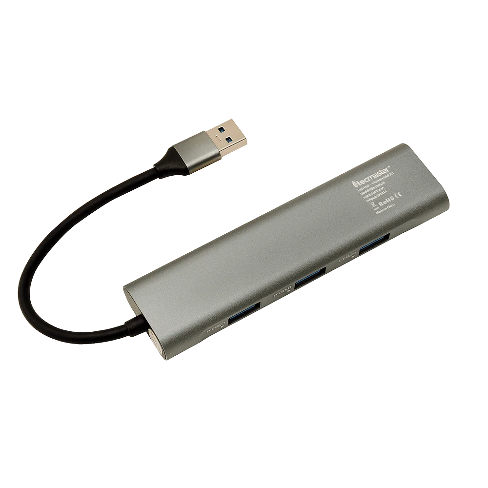 HUB CABLE USB 3,0 4PUERTOS TM-100534 TECMASTER 4