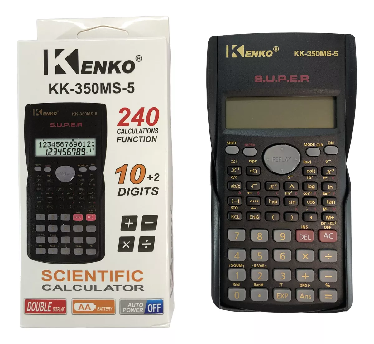 Calculadora Kenko FX-350MS Científica 3