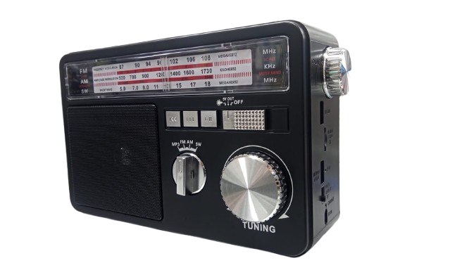 Radio Portatil AM/FM Carga Solar TL-637 Tecnolab 2