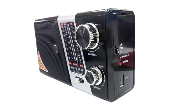 Radio Portátil AM/FM Carga Solar Batería Litio TL-635 2