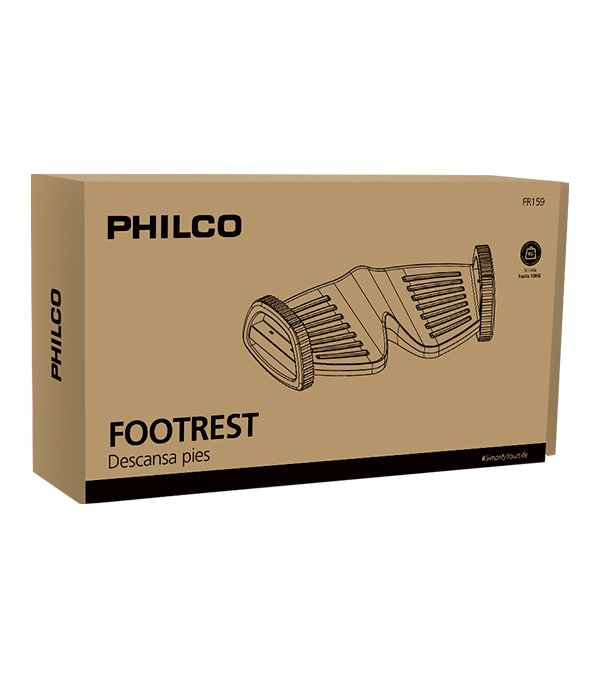 Descansa Philco Pies FR169 Footrest 2
