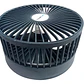 Ventilador Recargable Portátil Usb Plegable Verde Tecnolab - Miniatura 5