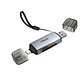 Lector De Memoria Dual Usb C Y Usb 3.0 Para Tarjetas Sd/Micro Sd - Miniatura 1