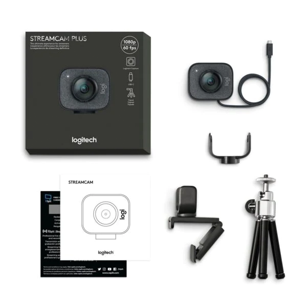 Cámara Logitech Streamcam Plus 4