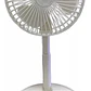 Ventilador Recargable Portátil Usb Plegable Blanco Tecnolab - Miniatura 1