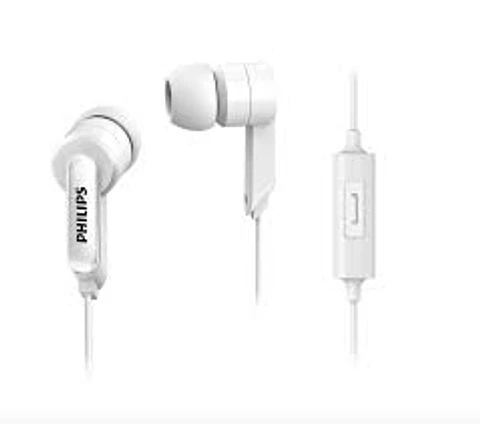 Audífonos Manos Libres Philips She1405 White