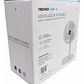 Ventilador Recargable Portátil Usb Plegable Blanco Tecnolab - Miniatura 6