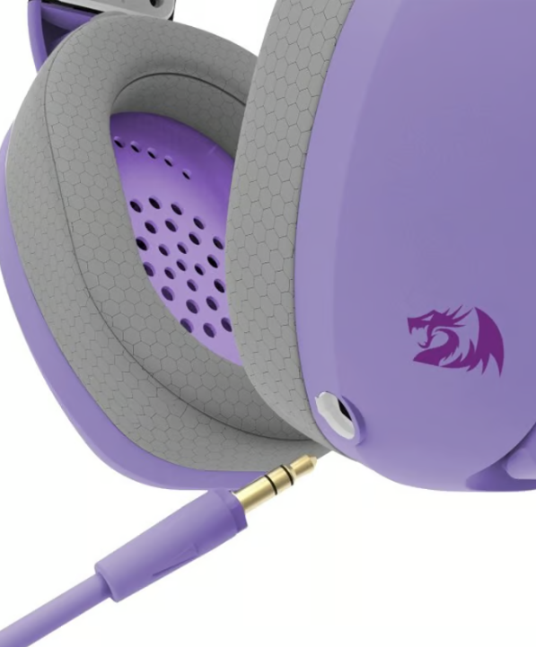 Audífono Ire H848Pl Purpura Wireless Redragon 4
