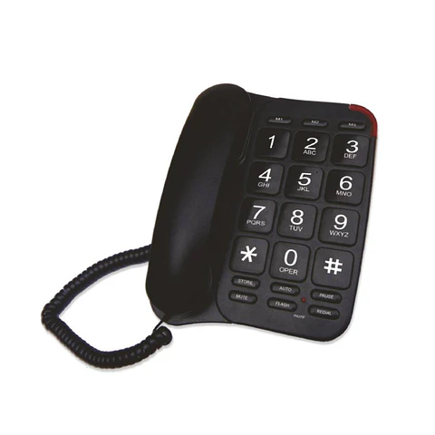 Teléfono Sobremesa Tecnolab Tl089 Black