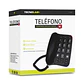 Teléfono Sobremesa Tecnolab Tl089 Black - Miniatura 3