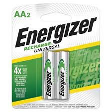 Pack De 2 Pilas Recargables Aa 2000 Mah 1,2V 1