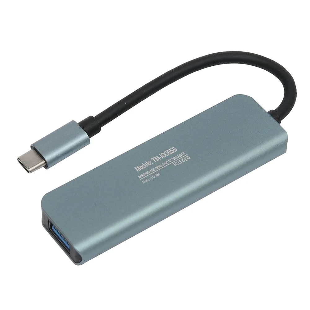 ADAPTADOR USB/C  A  USB/A  3.0 4 EN 1 TM-100555 TECMASTER 2