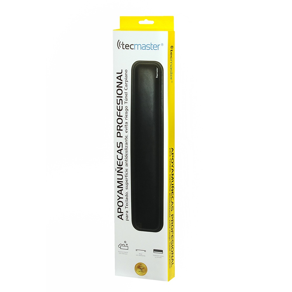 APOYAMUÑECA PROFESIONAL TIPO CUERO TM-100552 TECMASTER 3