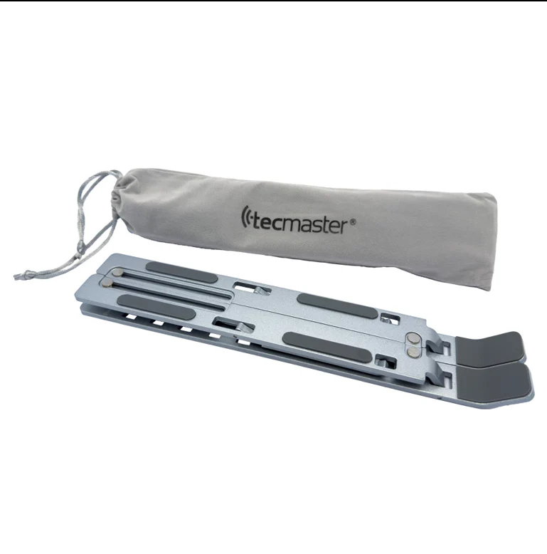SOPORTE DE ALUMINIO PARA LATOPS Y TABLETS TM-100560 TECMASTER 4