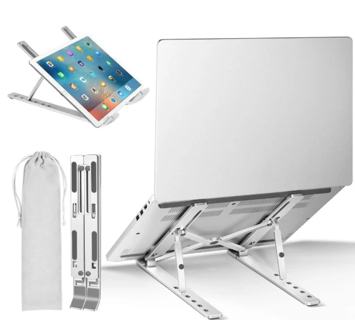 SOPORTE DE ALUMINIO PARA LATOPS Y TABLETS TM-100560 TECMASTER 6