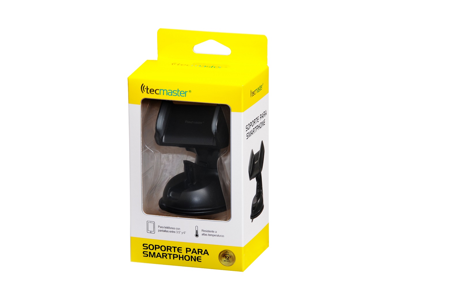 SOPORTE PARA CELULAR HOLDER 360 BLACK /GREY TM-AT-PH50 TECMASTER 4