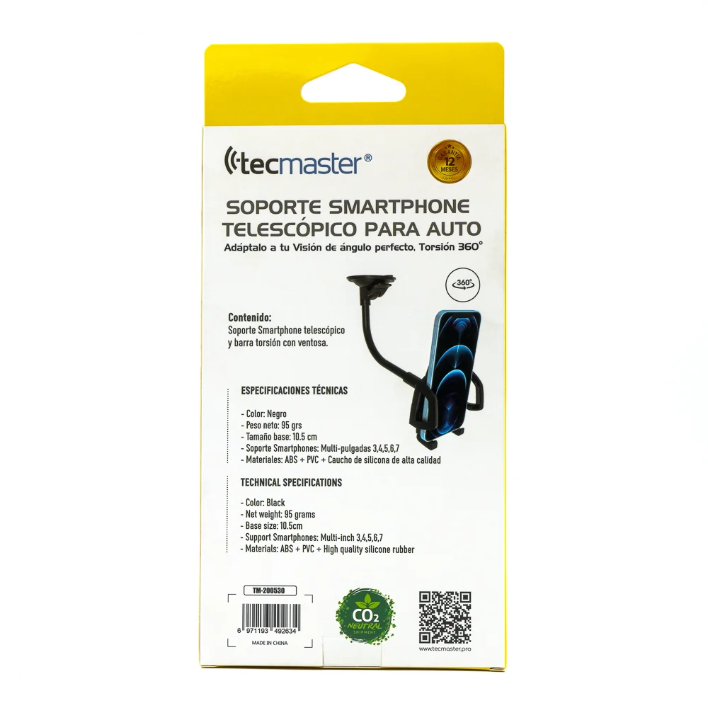 SOPORTE TELESCOPICO TM-200530 TECMASTER 5