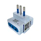 ADAPTADOR ELECTRICO TRIPLE TM-800102WH TECNOLAB - Miniatura 1