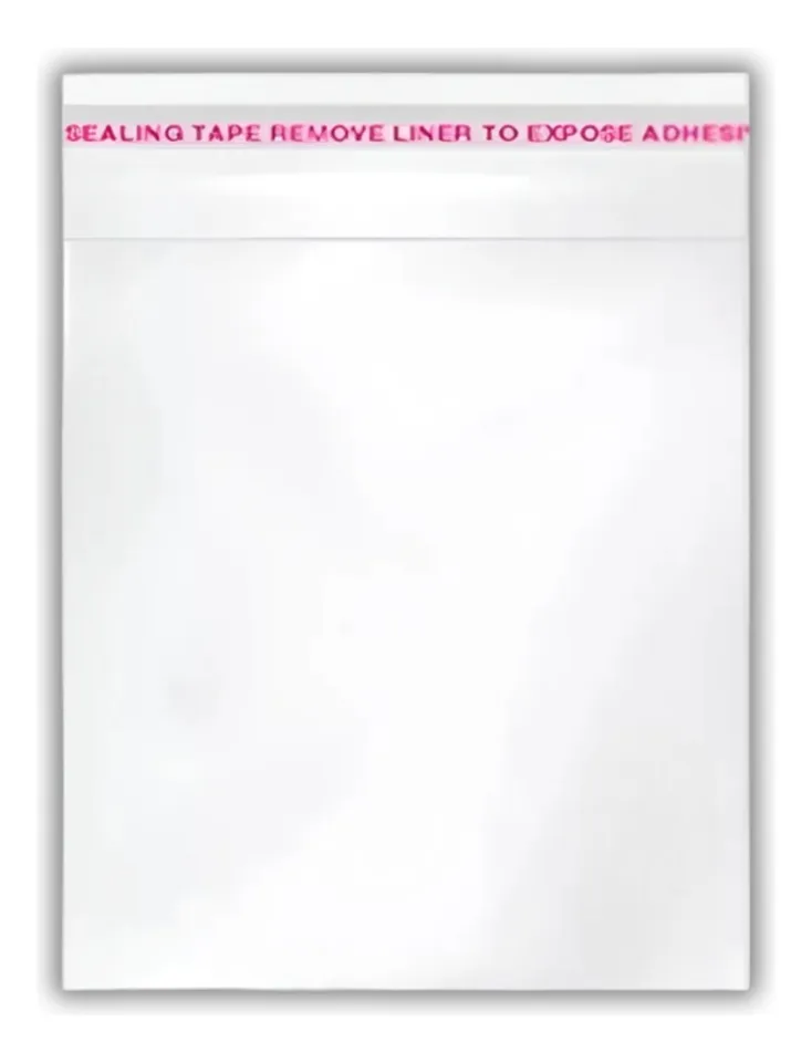 Bolsa Plástica Transparente para CD/DVD con Sello (Pack 100 Unidades) 1