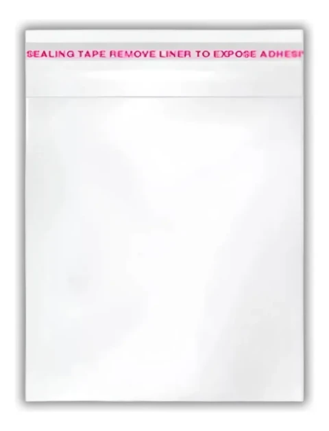 Bolsa Plástica Transparente para CD/DVD con Sello (Pack 100 Unidades)