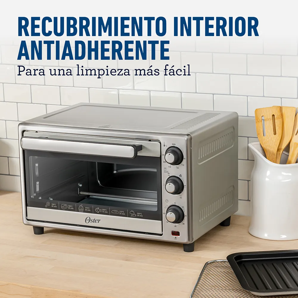 Horno Oster TSSTTVLS25 de 25L con Freidora de Aire 4