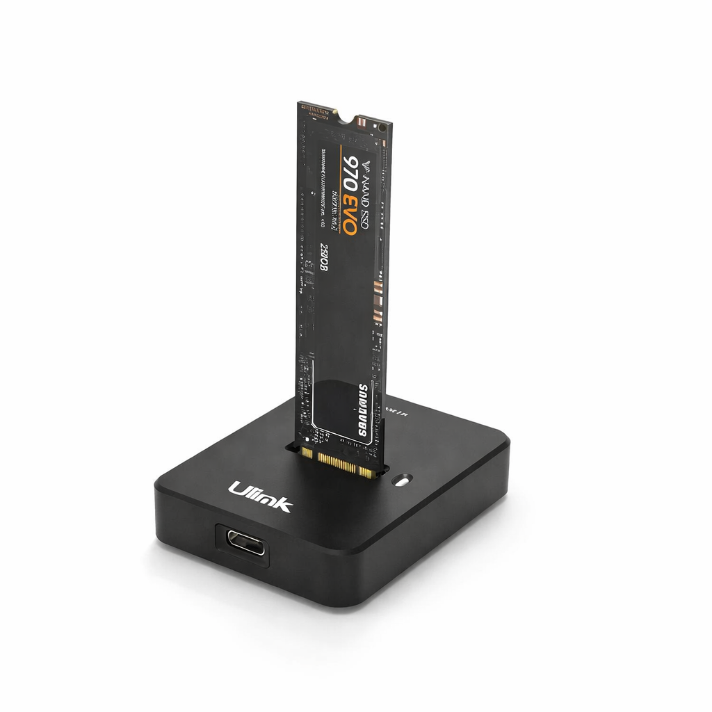  DOCKING STATION DUAL PARA TARJETAS SSD NVME/SATA UL-DCKM2  1