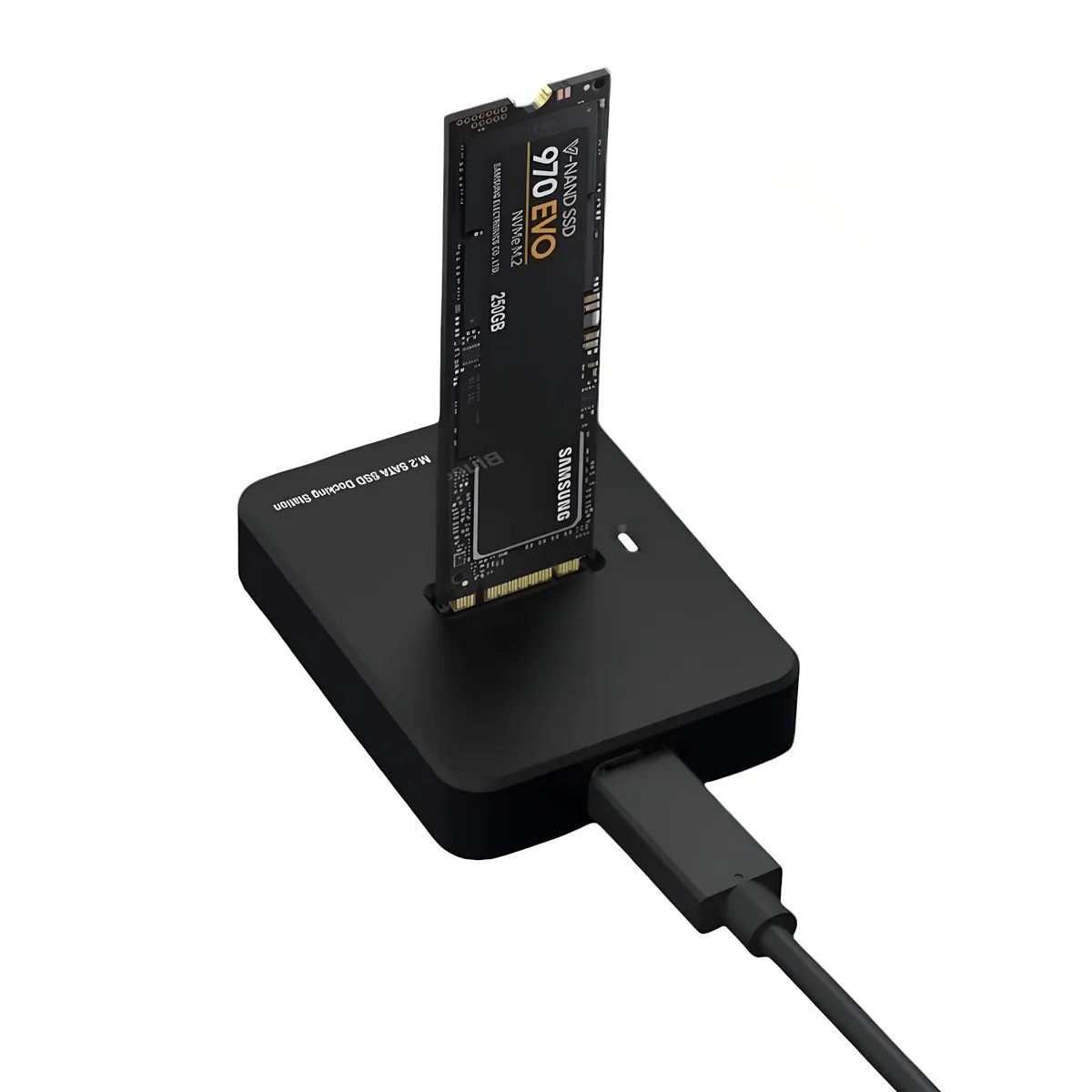  DOCKING STATION DUAL PARA TARJETAS SSD NVME/SATA UL-DCKM2  2