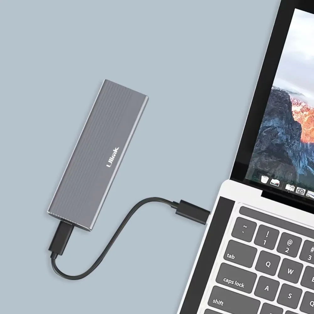 COFRE PORTA DISCO DURO NVME USB/C+USB/3,0 UL-HDDME ULINK 2