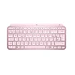 Teclado Logitech MX Keys Mini Rosado Inalambrico Bluetooth - Miniatura 1