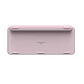 Teclado Logitech MX Keys Mini Rosado Inalambrico Bluetooth - Miniatura 4