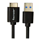 CABLE USB-A 3,0 A MICRO-B 3,0 1MT TM-100551 TECMASTER - Miniatura 4