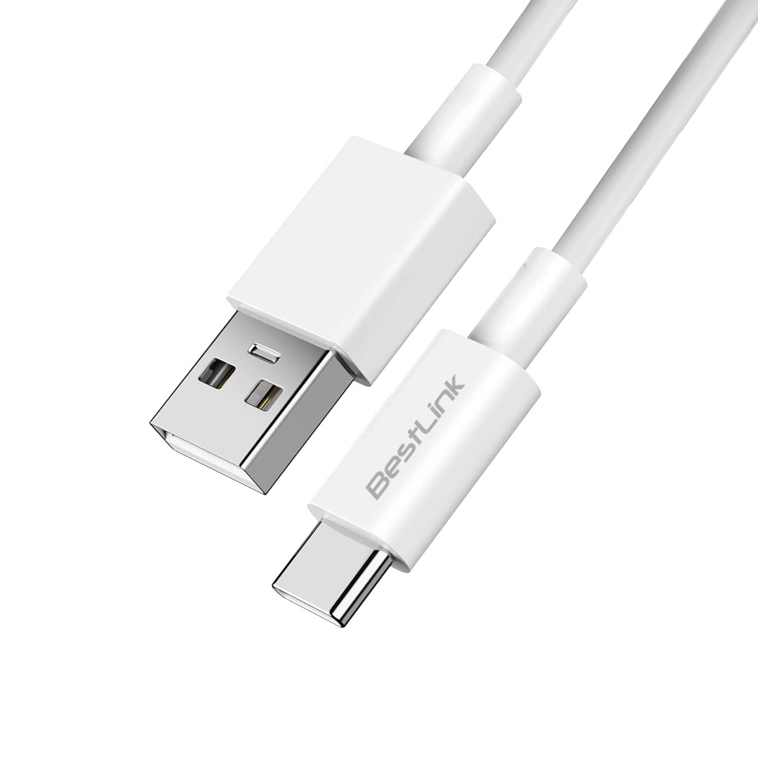 CABLE USB TIPO C CARGA RAPIDA BLANCO 1MT BL-CH600PD5 BESTLINK 1