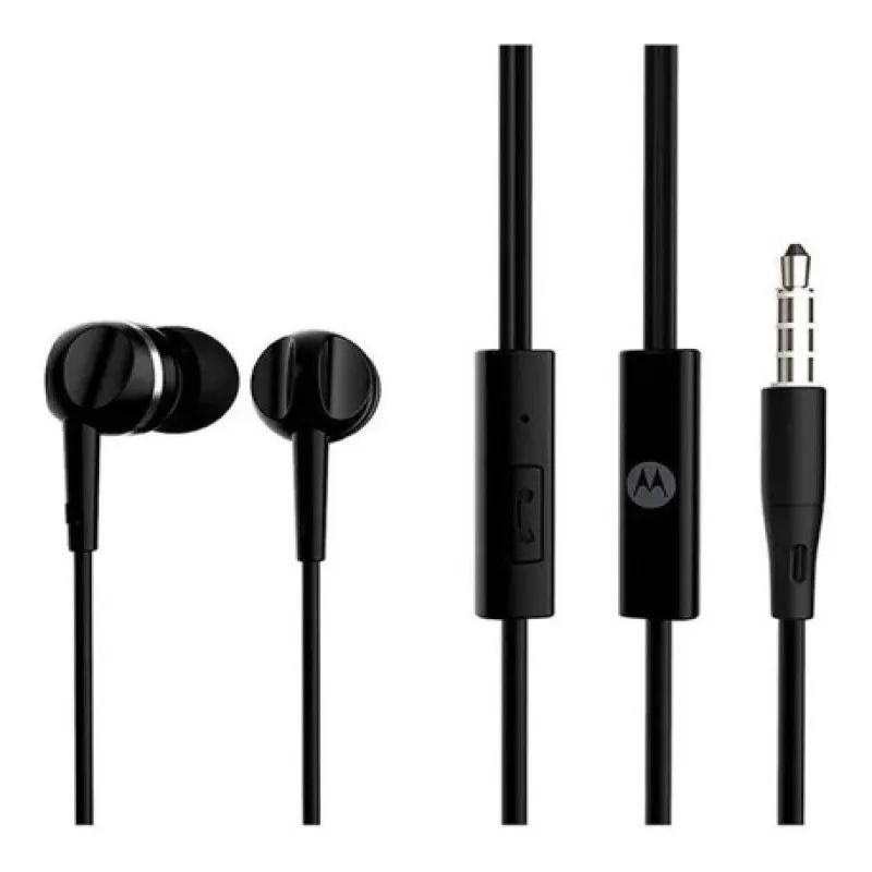 AUDIFONO PACE 105 IN EAR CABLE MANOS LIBRES NEGRO 1
