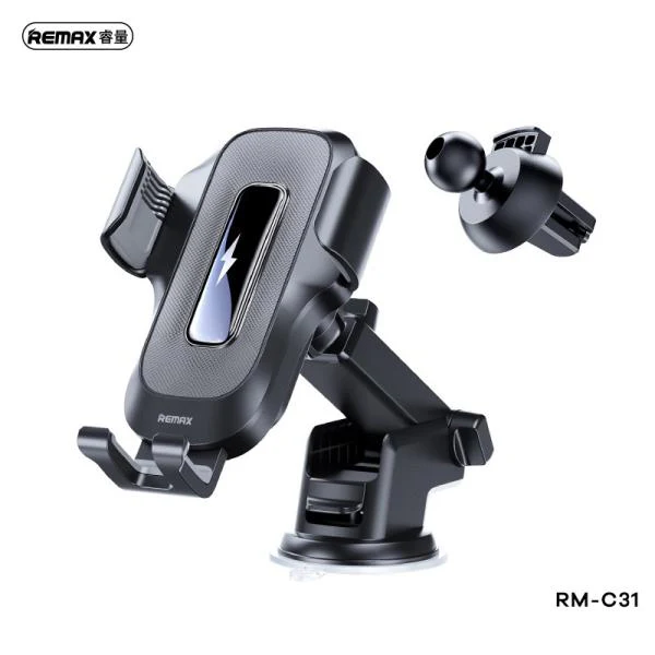 Holder Cargador Inalámbrico RM-C31 Remax Negro 1